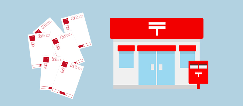 年賀状と郵便局